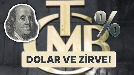 Dolar/TL, Zirveyi Merkez'e Saklamış! TCMB Faiz Kararı Sonrası Dolar Rekorunu Yeniledi!