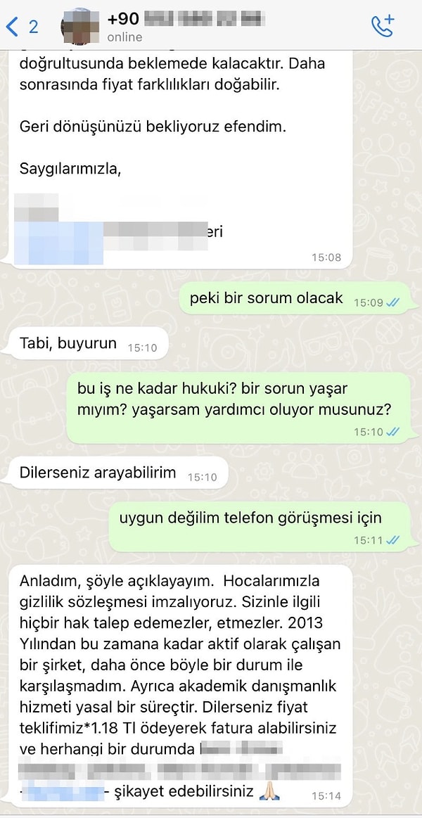 Fatura bile kesiyorlar!