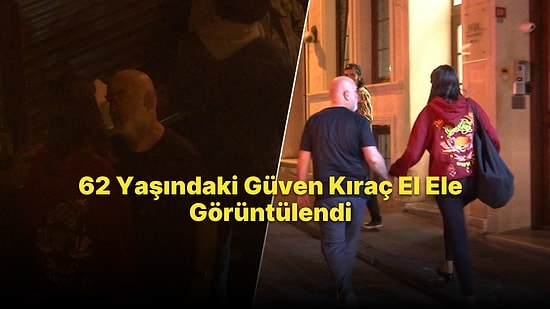 Uzun Süredir Evli Olan 62 Yaşındaki Güven Kıraç, Bir Kadınla El Ele Görüntülendi!