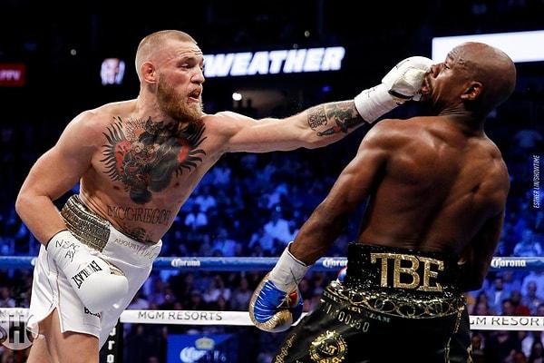 2017 yılında yapılan dev maçta İrlandalı UFC dövüşçüsü Conor McGregor ile boks dünyasının en büyük yıldızlarından Floyd Mayweather karşılaşmıştı.