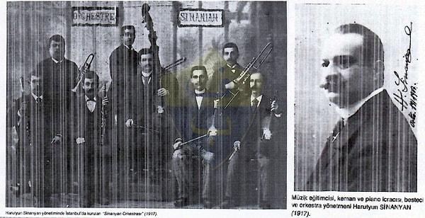 Dr. Rüştü Dağlaroğlu, 1957’de yayınlanan “Fenerbahçe Spor Kulübü Tarihi” isimli kitabında ilk Fenerbahçe marşının bestekarı Harutyun Sinanyan hakkında şöyle bahsediyor: