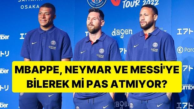 Müthiş Üçlüde Sorunlar Devam Ediyor! Mbappe'nin Bu Sezon Messi ve Neymar'a Hiç Asist Yapmaması Gündemde