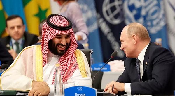 Rusya Devlet Başkanı Vladimir Putin, dün Suudi Arabistan Veliaht Prensi Muhammed bin Salman ile telefonda görüştü.