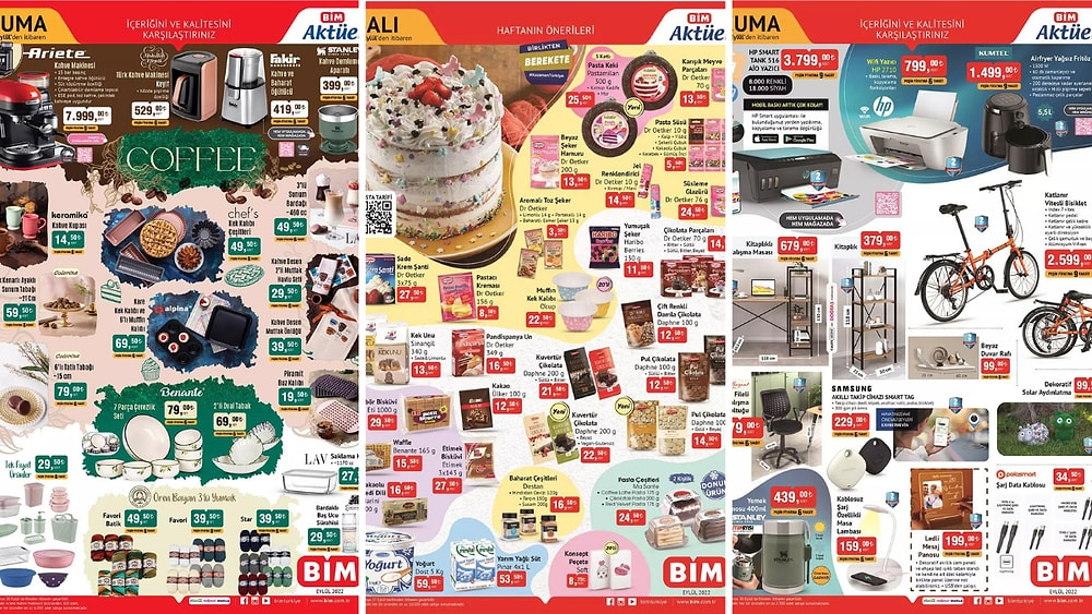 27 - 30 Eylül BİM Aktüel İndirim Kataloğu