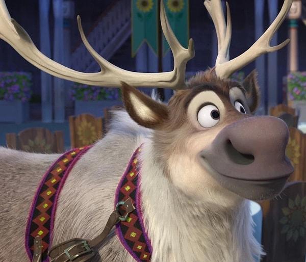 Kristoff ile aynı yaşta olan Sven de Frozen serisinin sevilen karakterlerinden biri.