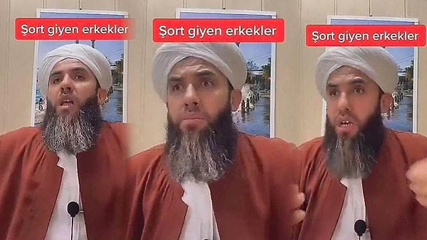 5- TikToker Kenan Hoca, şort giyen erkekleri hedef aldı. Erkekler hakkında yorum yapan hocanın sözleri tartışma yarattı.