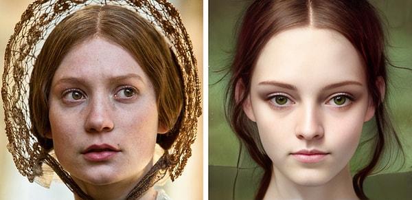 4. Charlotte Brontë'nin meşhur Jane Eyre karakteri.