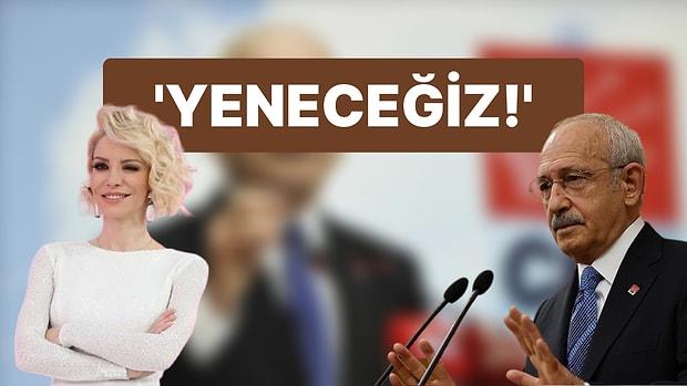 'Benimle misiniz?' Diyen CHP Genel Başkanı Kemal Kılıçdaroğlu'na Öykü Serter'den Destek