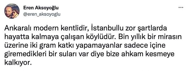 Twitter'da da geçtiğimiz günlerde tam olarak bu konu gündem oldu. Bir kullanıcı attığı tweetle Ankara'yı överken, İstanbul'un bomboş bir şehir olduğunu iddia etti.