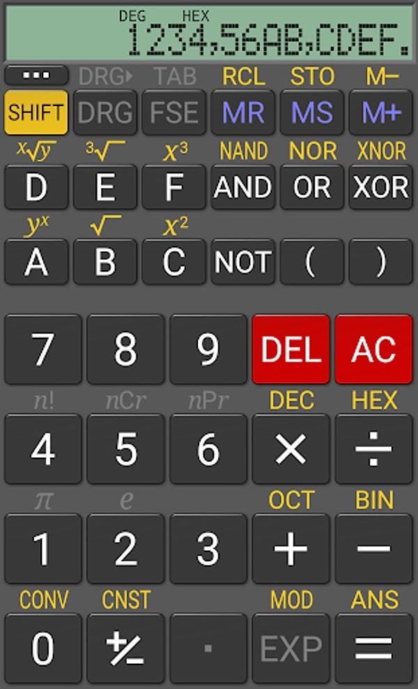 13. RealCalc Scientific Calculator