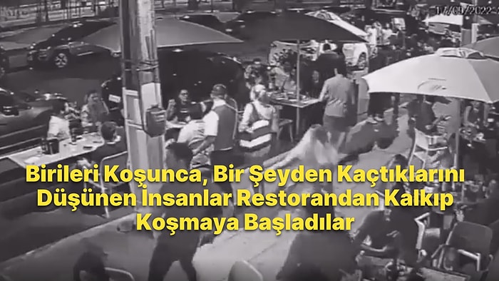 Bir Grup CrossFit Yapan İnsan Restoranın Önünden Koşunca, Restorandaki İnsanlar da Onlarla Birlikte Kaçtı