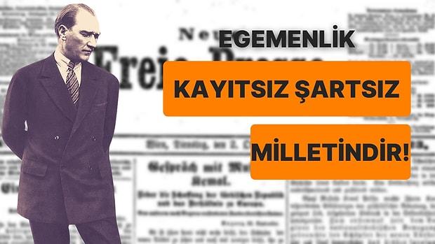 Türk Dili Kurultayı'nı Topladı, Avusturya Gazetesine Demeç Verdi; Atatürk'ün Günlükleri: 26 Eylül - 2 Ekim