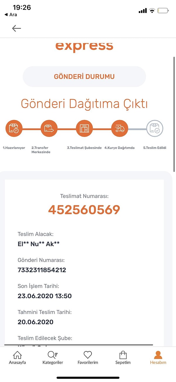 7. distribution: dağıtım