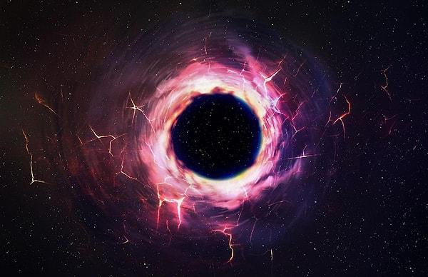 İşlemin her tekrarında ve kara deliğin etrafındaki her yolculukta foton enerji kazanır.