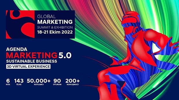 Pazarlama Sektöründe En Büyük Buluşma! Global Marketing Summit 2022, 18-21 Ekim’de Yıldız Yağmuru ile Geliyor!