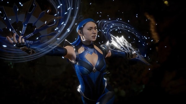 7. Kitana - Mortal Kombat