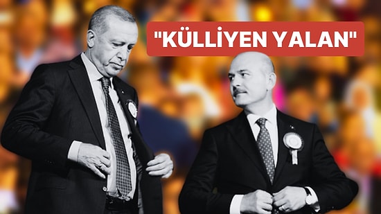 'Soylu İstifasını Sundu' Haberine Yanıt: 'Külliyen Yalan'
