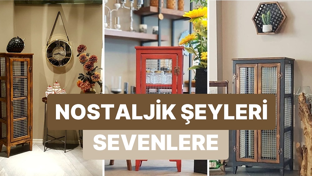 Evinizin Hangi Güzel Köşesine Koyacağınızı Bilemeyeceğiniz Tel Dolap Önerileri