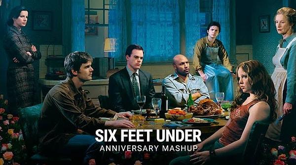 2. Six Feet Under (2001-2005) - IMDb: 8.7