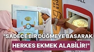 Herkes İçin Ekmek! Zenginliğiyle Bilinen Dubai'de İnsanlara Otomatlardan Bedava Ekmek Dağıtılmaya Başlandı