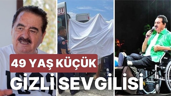 Yeniden Evlenmeyi Düşündüğünü Açıklayan İbrahim Tatlıses, Çarşafın Arkasında Yeni Sevgilisini Saklamış