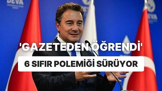 Ali Babacan’ın ‘6 Sıfır’ Anısı: ‘Erdoğan Ertesi Gün Gazetelerden Öğrendi’