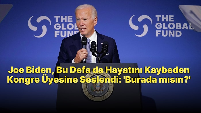 ABD Başkanı Joe Biden Bu Sefer de Trafik Kazasında Ölen Kongre Üyesi İçin, 'Jackie Burada mısın?' Diye Sordu