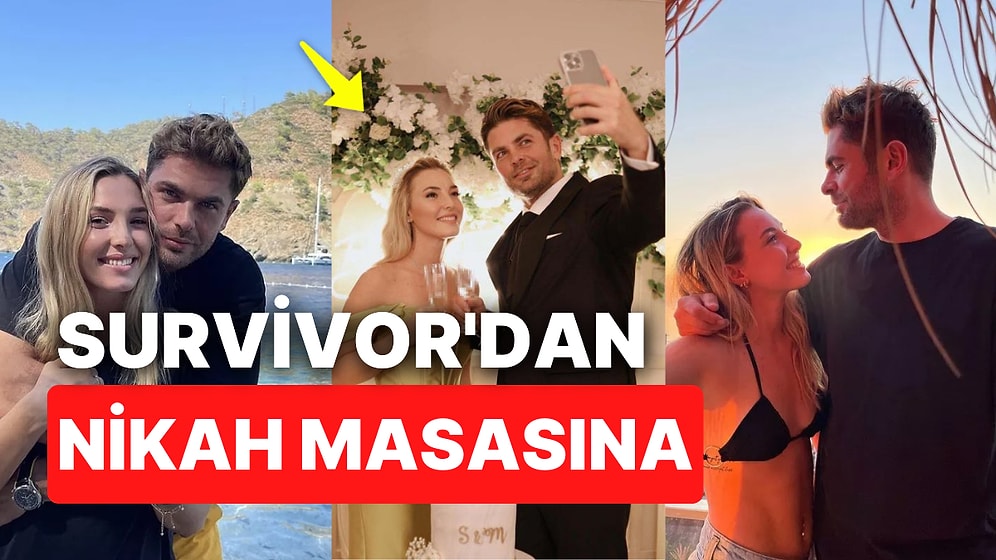 Olaylı Aşkın Sonu Tatlıya Bağlandı! Survivor Aşıkları Mert Öcal ve Sude Burcu Evlilik Yolunda İlk Adımı Attı