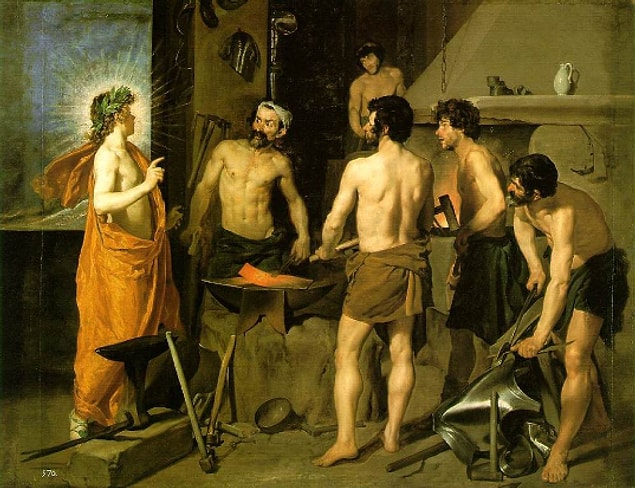 Hephaistos'un Demirci Ocağı, Valezquez, 1630