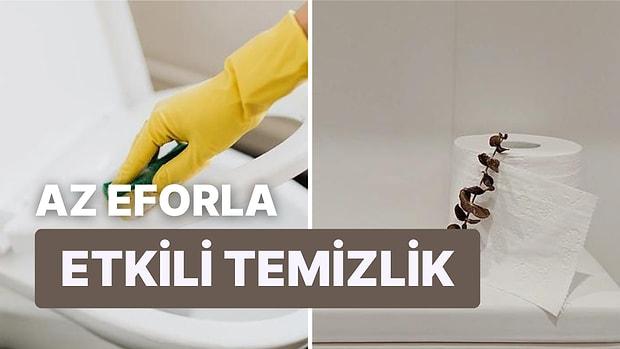 Meğer Tuvaleti Yanlış Temizliyormuşuz! TikTok'ta Viral Olan Yöntemle Temizlik Sürenizi Yarıya İndirebilirsiniz