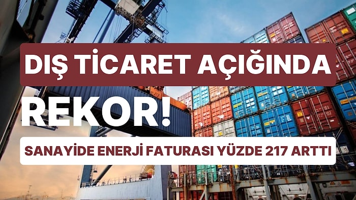 Dolar Yükseliyor, Euro Sorunlu, İhracat Artarken İthalat Daha Fazla Arttı! Sonuç: Dış Ticaret Açığı Rekoru