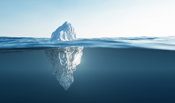 19. The tip of the iceberg – Buz dağının görünen kısmı