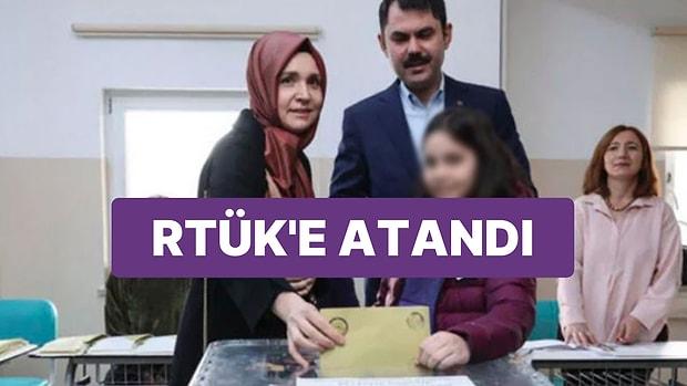 Bakan Murat Kurum’un Öğretmen Eşi RTÜK’e Atandı: Üst Düzey Kadroda!
