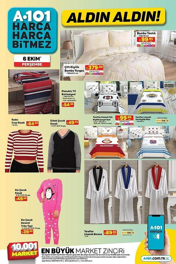 Giyim ve ev tekstili ürünleri;