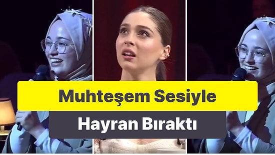 Yüzyüzeyken Konuşuruz'un Dinle Beni Bi' Şarkısını Söylerken Muhteşem Sesiyle Kendisine Hayran Bırakan Beyza