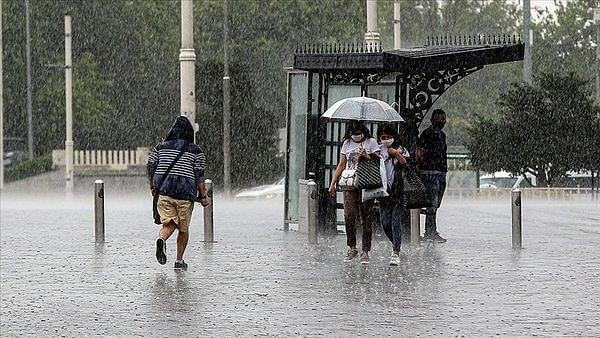 Meteoroloji kuvvetli yağış ve rüzgarlara karşı vatandaşları uyardı!