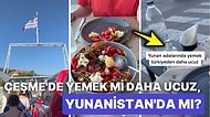 Bir Öğün Yemek İçin Çeşme'den Günübirlik Yunanistan'a Giden TikTok Kullanıcısının Ödediği Hesabı Görmelisiniz