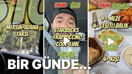 4 Kişinin Adana'da 100 Dolarla Neler Yapabildiğini Öğrenince "Vay Be!" Diyeceksiniz