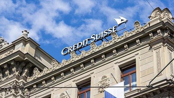 Credit Suisse hisseleri yıl başından bu yana yüzde 55 değer kaybetti.