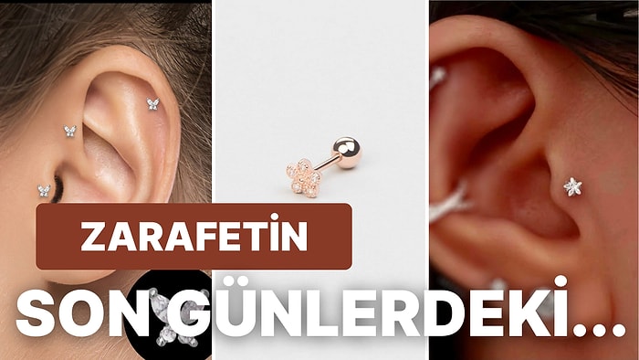 Her Göreni Heveslendiren Yoldan Çıkaran Kulak Piercingi Tragus'tan En Şık Öneriler