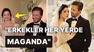 Merve Boluğur'un Eşi Damat Mert Aydın'ın Arkadaşları, Yaptıkları Hamleyle Nikah Törenine Damgasını Vurdu!