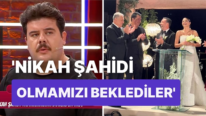 Eser Yenenler, Oğuzhan Koç ve Demet Özdemir'in Düğününde Nikah Şahidi Olmaması Hakkında İlk Kez Konuştu