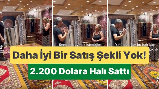 Öylesine Bakmaya Gelen Turiste Halı Satan Türk Esnafın Satış Stratejisi Karşısında Şapka Çıkaracaksınız!