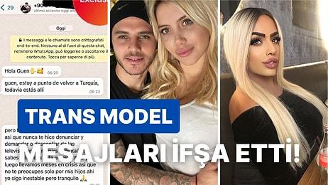 Galatasaray ile Adana'ya Gitmeyen Icardi'nin Trans Modelle İlişkisi Olduğu İddia Edildi, Wanda Nara Eve Almadı