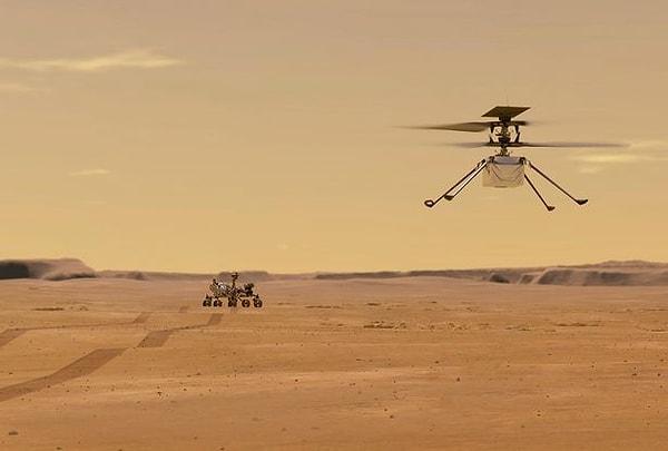 Kızıl Gezegen'de havalanan Ingenuity helikopterinin ayaklarından birine takılan parça sonrası UFO tartışmaları başladı. Helikopter yükselirken gizemli parça Mars yüzeyine düştü. NASA bu parçanın nereden geldiğini belirlemek için araştırmalara başladı.