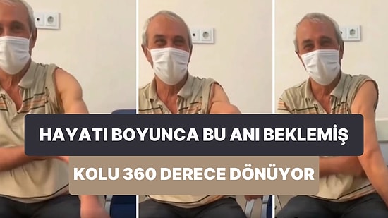 Geçirdiği Trafik Kazası Sonrası Kolu Plastik Gibi 360 Derece Dönen Adamın Bi' Acayip Mutlu Olduğu Anlar
