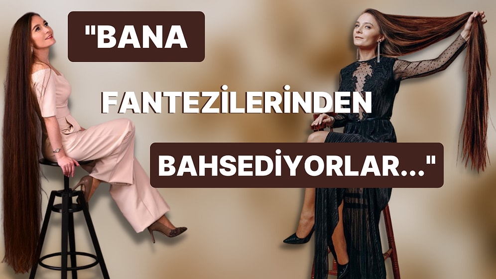 1.5 Metreden Uzun Saçlarıyla Rapunzel'in Vücut Bulmuş Hali: Ivanna Stelmakh