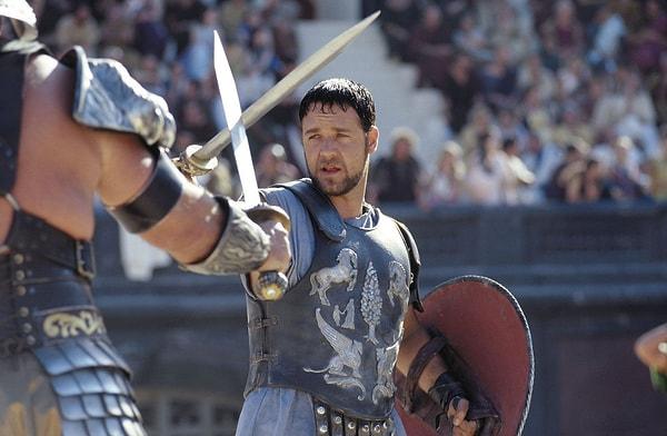 6. Gladiator (2000) - IMDb: 8.5