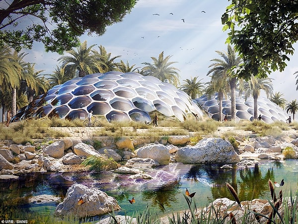 Все объекты и дома будут питаться на 100% возобновляемой энергией и будут перерабатывать всю свою воду с помощью интеллектуальных систем водоснабжения.