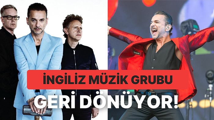 Efsanevi Grup Depeche Mode'dan Hayranlarına Yeni Albüm Müjdesi: Dünya Turuna Çıkıyor!